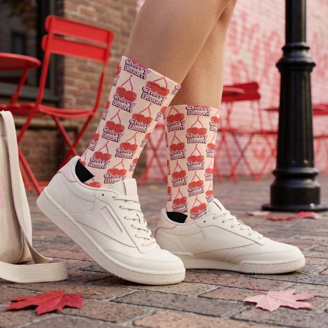 Kirschblüten-Socken Socken (Von Creator hochgeladen)