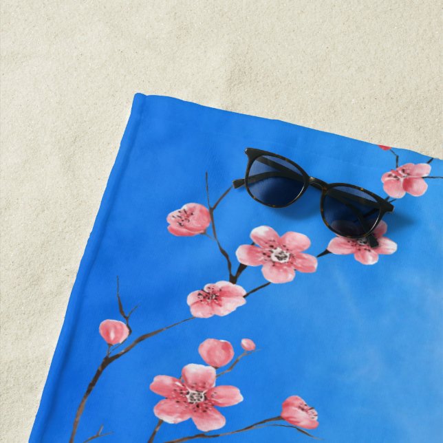 Kirschblüten Strandtuch (Beispiel)