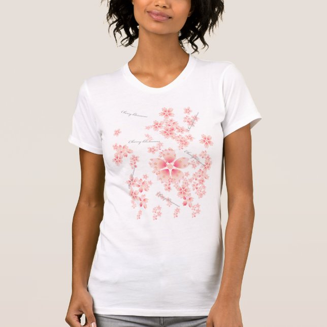 Kirschblüten T-Shirt (Vorderseite)