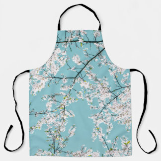Kirschblüten: Türkisfarbener Trend Schürze