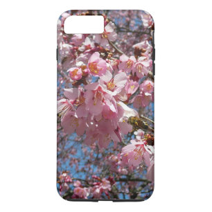 Kirschblüten und Blüten aus Bienenrosa iPhone 8 Plus/7 Plus Hülle
