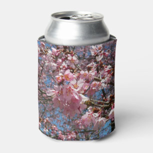 Kirschblüten und Blüten aus Bienenrosa Dosenkühler