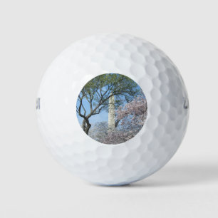 Kirschblüten und das Washington Monument in DC Golfball