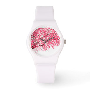 Kirschblüten-und -niederlassungs-Uhr Armbanduhr