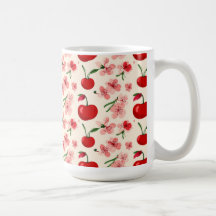 Kirschblüten und rosa Blüten