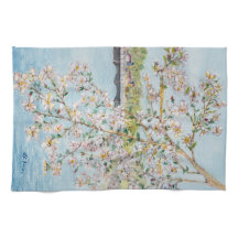 Kirschblüten-Washington DC-Painterly Aquarell