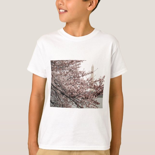 Kirschblüten-Washington DC T-Shirt (Vorderseite)