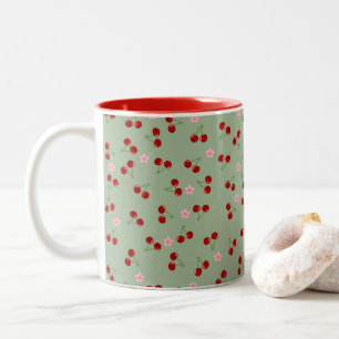 Kirschblüten Zweifarbige Tasse