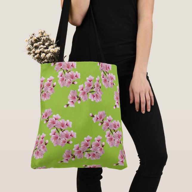 Kirschblütenbadewanne Handtuchhandtuch Set Tüte Tasche (Von Nahem)