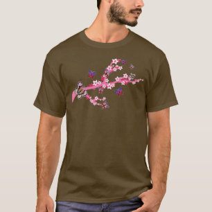 Kirschblütenbaum Kirschblüte Natur Insekt Schön T-Shirt