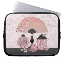 Kirschblütenblüten orientalischer digitaler Kunst