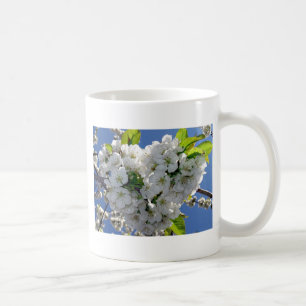 Kirschblütenherz Kaffeetasse