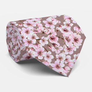 Kirschblütenmuster Krawatte