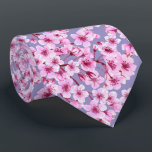 Kirschblütenmuster Krawatte<br><div class="desc">Wasserfarbenes nahtloses Muster aus Kirschblütenzweigen.</div>