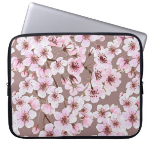 Kirschblütenmuster Laptopschutzhülle
