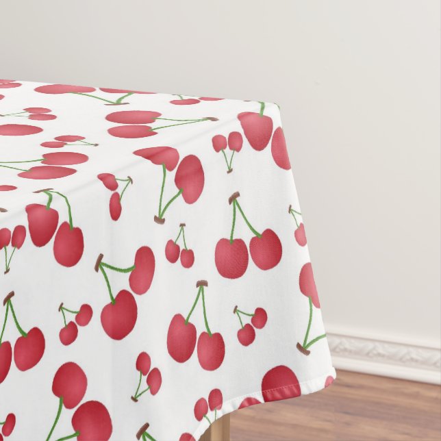 Kirschdruck Tischdecke (Beispiel)