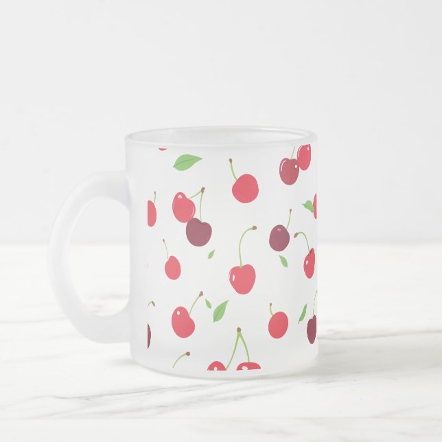 Kirsche 4 mattglastasse (Links)