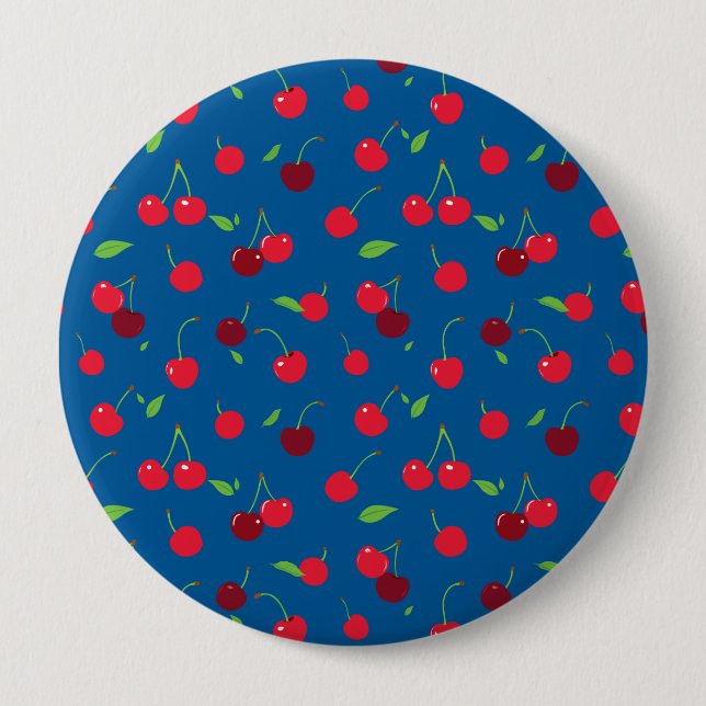 Kirsche Button (Vorderseite)