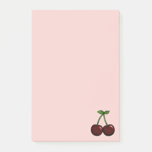 Kirsche - Fruchtsammlung - Post-it Klebezettel