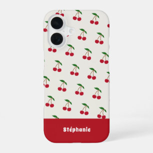 Kirsche iPhone 16 Hülle