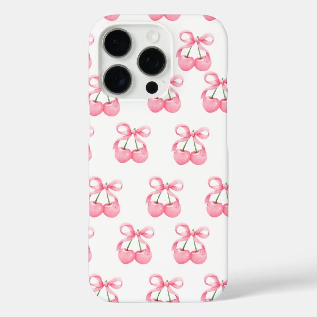 Kirsche iPhone-Hülle iPhone 16 Pro Hülle (Rückseite)