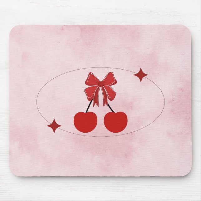 Kirsche Mousepad (Vorne)