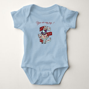 Kirsche oben drauf: Eine Feier der FreundlichkeitK Baby Strampler