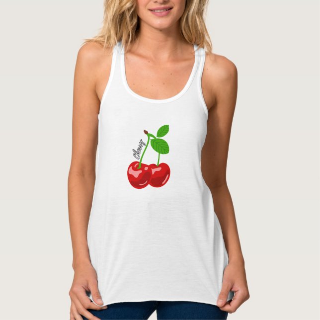 Kirsche süß tank top (Vorderseite)