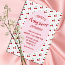 Kirsche Süßer Geburtstag
