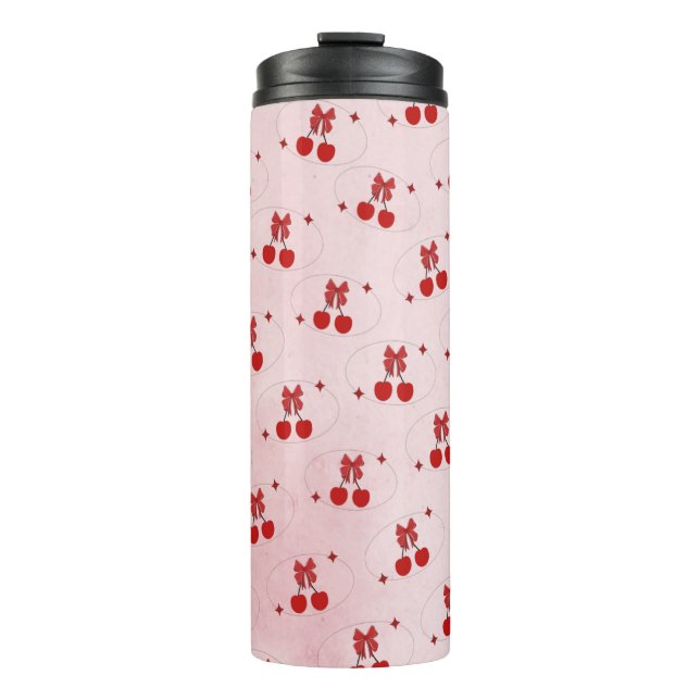 Kirsche Thermosbecher (Vorderseite)