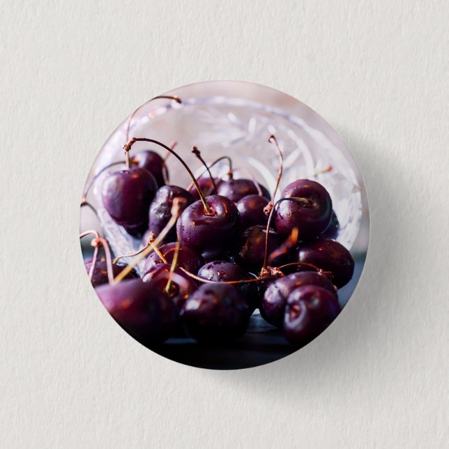 Kirschen Button (Vorderseite)