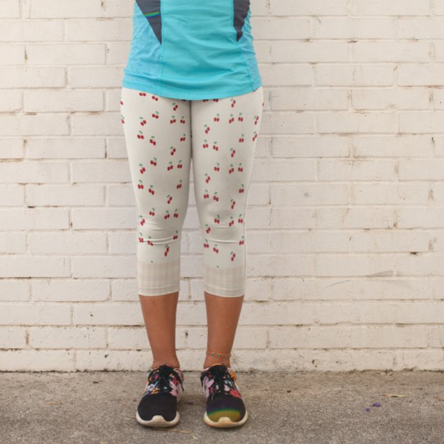 Kirschen Capri Leggings (Von Creator hochgeladen)