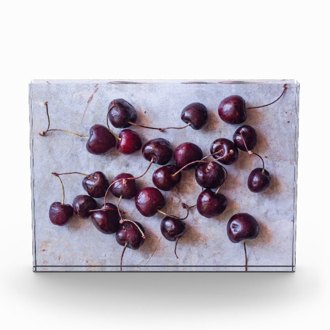 Kirschen Fotoblock (Vorderseite)