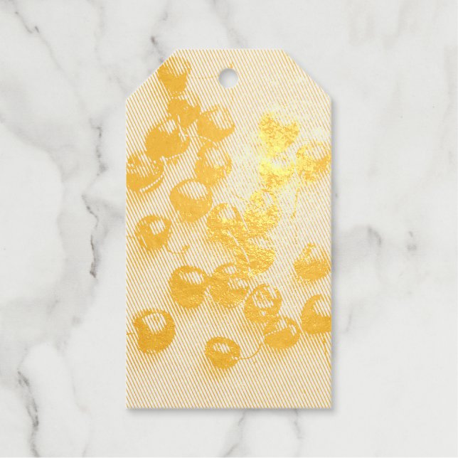 Kirschen Geschenkanhänger (Vorderseite)