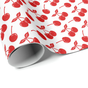 Kirschen Geschenkpapier