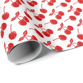 Kirschen Geschenkpapier