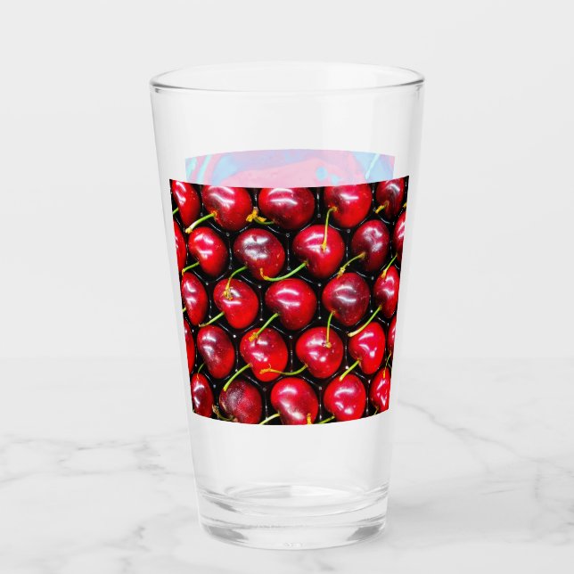 Kirschen Glas (Vorderseite)