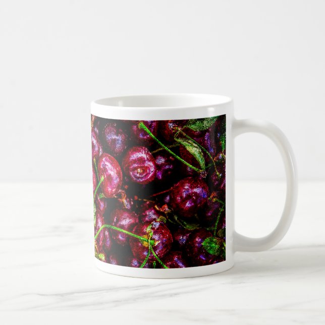 Kirschen Kaffeetasse (Rechts)