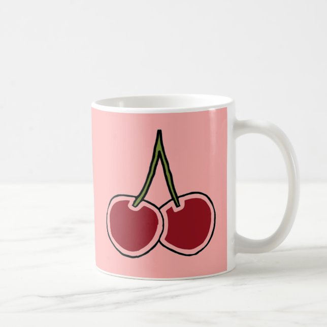 Kirschen Kaffeetasse (Rechts)