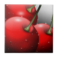 Kirschen mit Taubentropfen