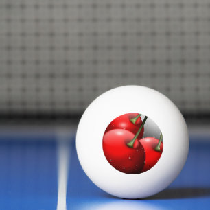 Kirschen mit Taubentropfen Tischtennisball