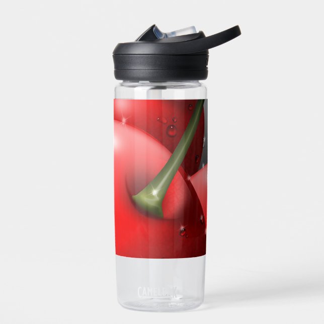 Kirschen mit Taubentropfen Trinkflasche (Links)