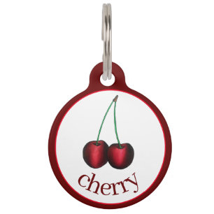 Kirschen Reif Rote Kirsche Sommer Frucht Druck Haustiermarke
