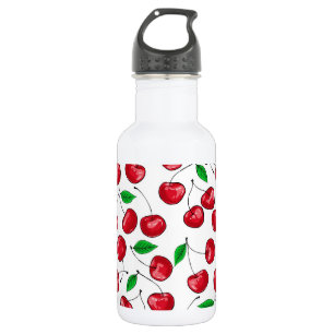 Kirschen Trinkflasche