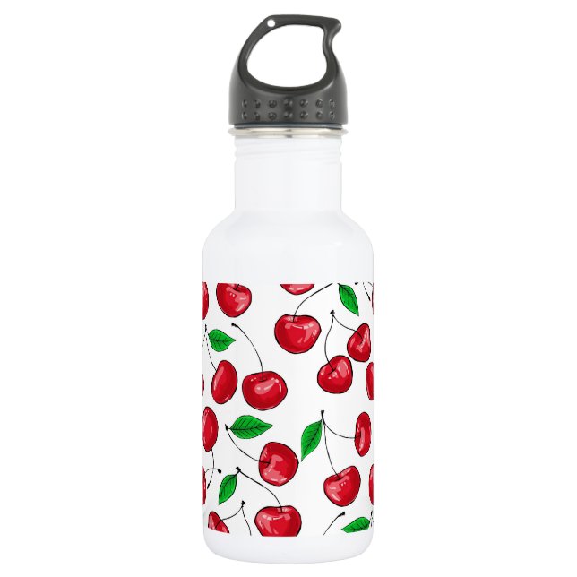 Kirschen Trinkflasche (Vorderseite)
