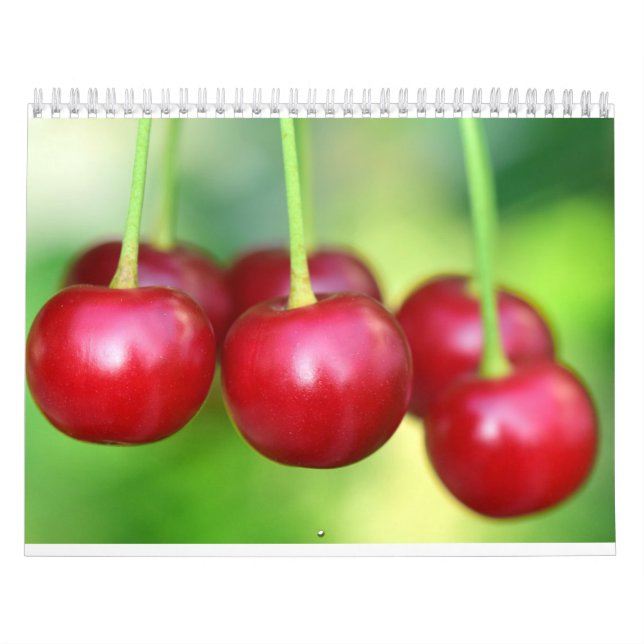 Kirschen und Berries Köstliche Fotografie 2026 Kalender (Titelbild)