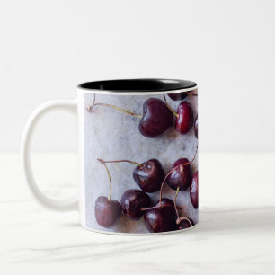 Kirschen Zweifarbige Tasse
