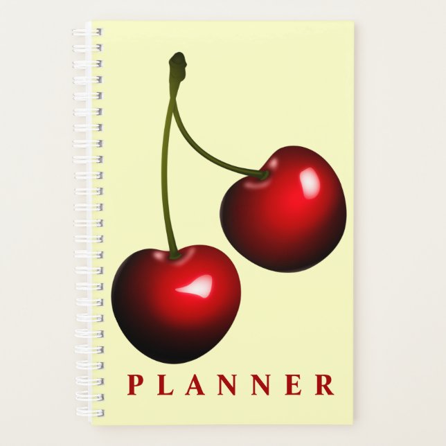 Kirschenplaner mit benutzerdefinierten Farben oder Planer (Vorderseite)