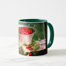 Kirschernte, Hütte Garten Rosalinde Tasse