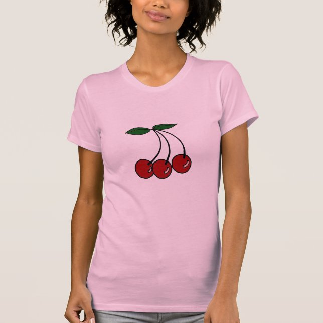 Kirschfrüchte des Geist-T - Shirt (Vorderseite)